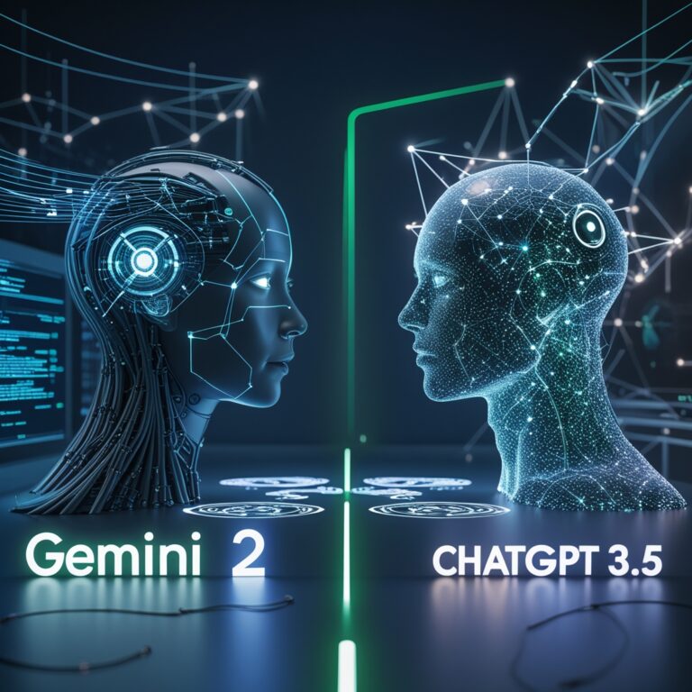 Gemini 2 Flash Thinking contre ChatGPT 3.5