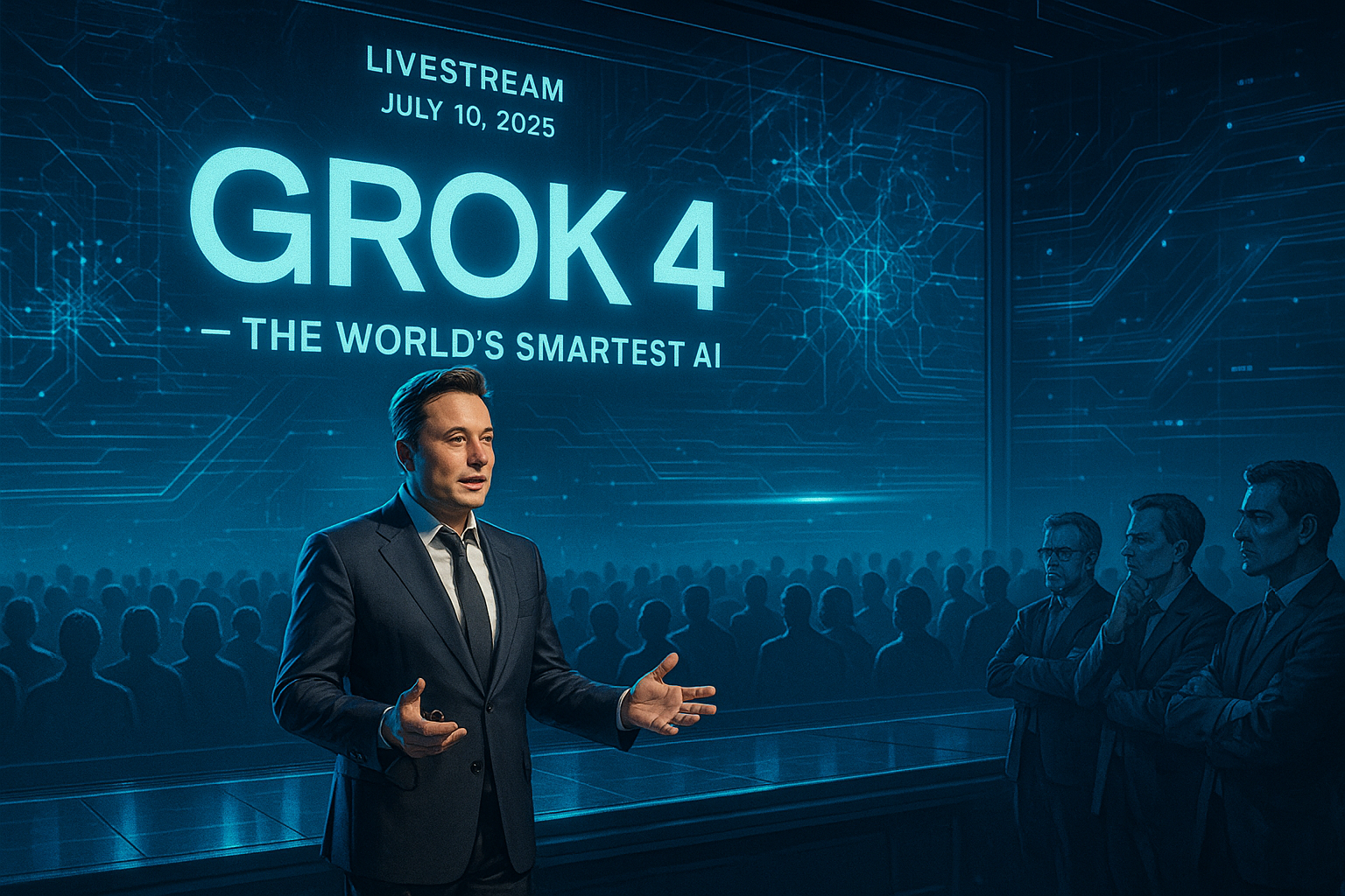 Elon Musk lance Grok 4