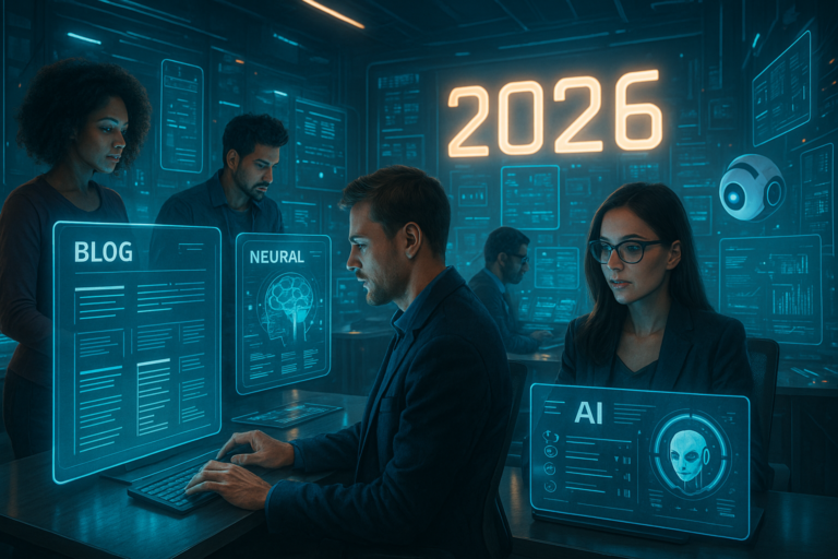 L'avenir des blogs en 2026 : Une perspective d'experts en innovations technologiques et IA