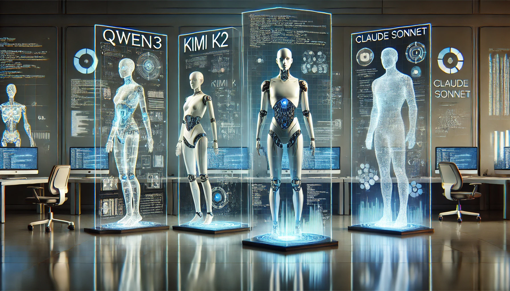 Capacités de Codage des Modèles d'IA : Qwen3, Kimi K2 et Claude Sonnet