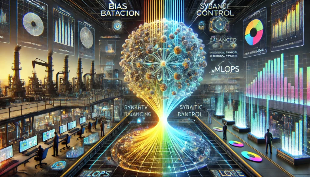 Synthetic Balancing and Bias Control in Generative AI for Industrial and Financial Data