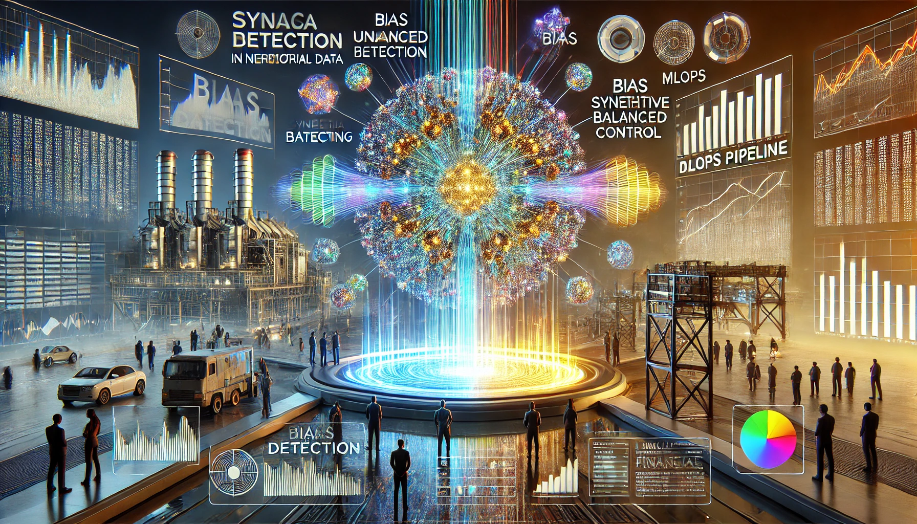 Synthetic Balancing and Bias Control in Generative AI for Industrial and Financial Data