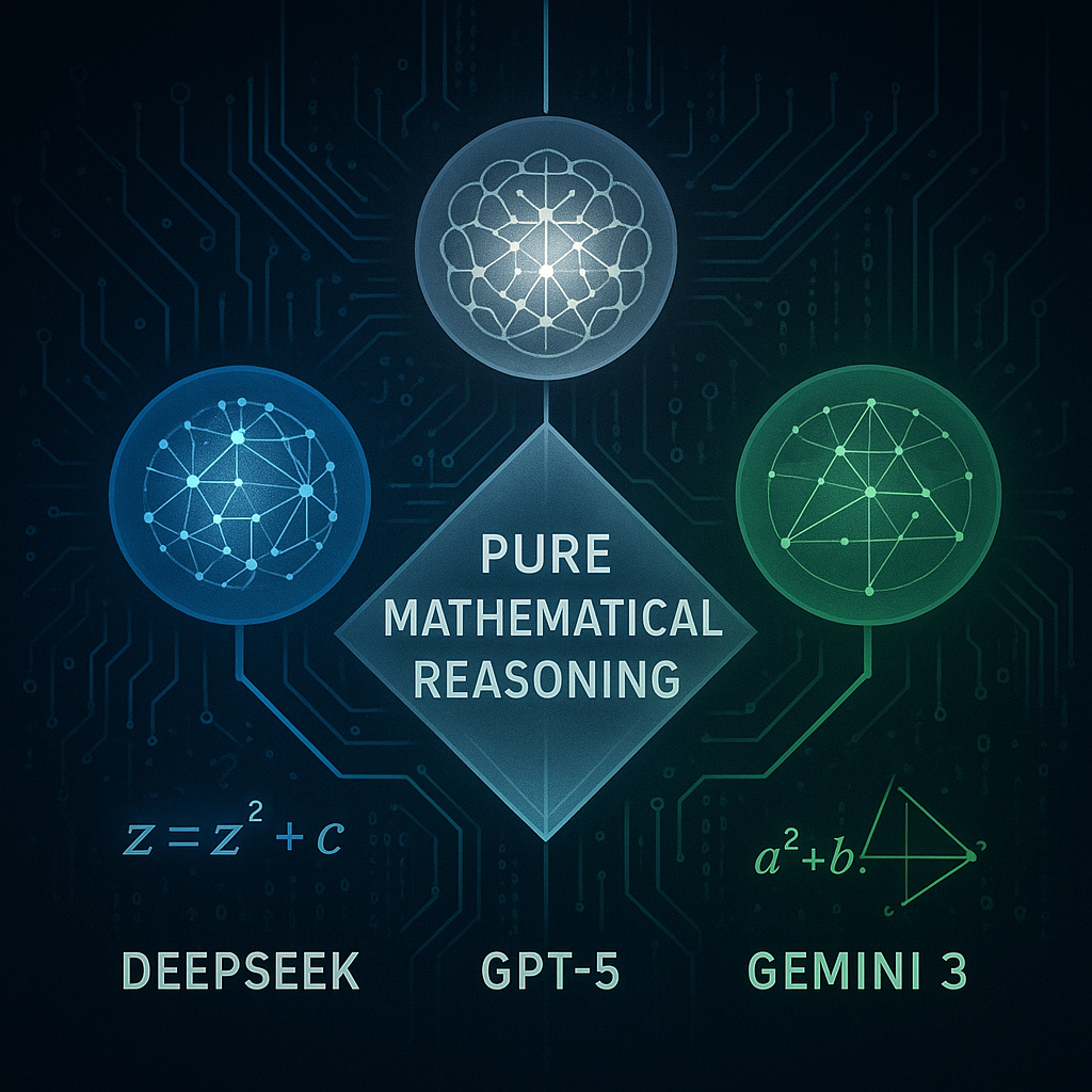 DeepSeek-V3.2 Gemini 3 et GPT-5 en raisonnement mathématique