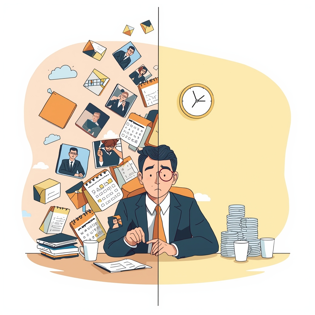 Illustrer les erreurs courantes du travail hybride