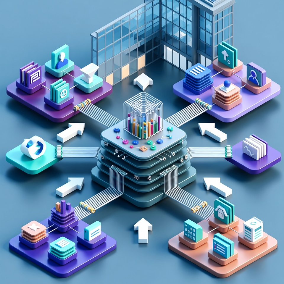 Montrer la complexité croissante et l'interconnexion des outils