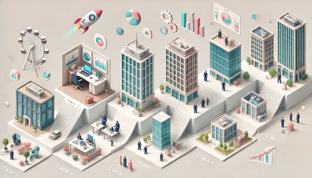 Visualiser les étapes de croissance avec leurs caractéristiques